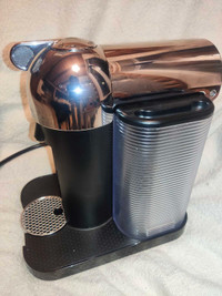 NESPRESSO (GCA1) VertuoLine Coffee Espresso Latte Machine Chrome