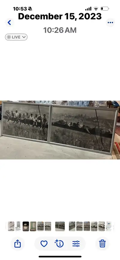 2 Large Rockefeller Center, 1932,By“Charles Clyde Ebbets”, View more