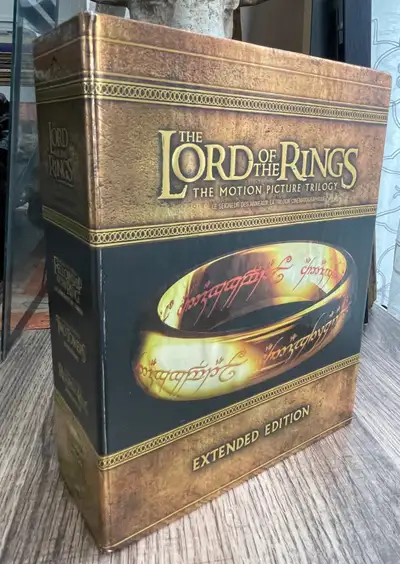 The Lord Of The Rings Trilogy Extended Edition Blu Ray Set, View more