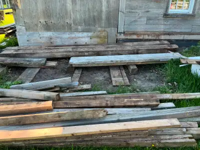 2 Walnut Beams 8" x 10" x 16 ft and old growth Cedar, View more