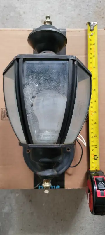 Outdoor lantern style light, View more