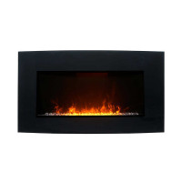 Paramount Stirling Curved Fireplace 36" Wall-mount