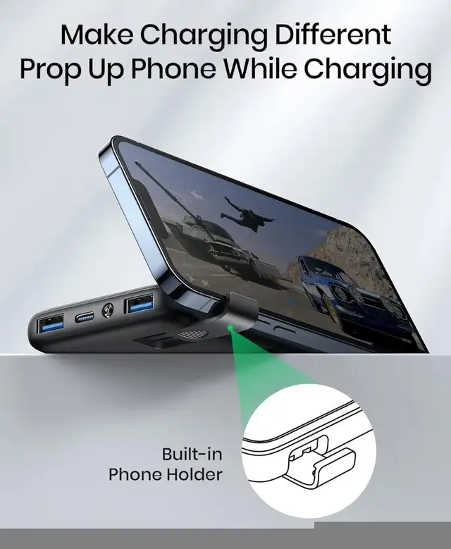 INIU Power Bank, 10500mAh Slimmest USB C Portable Charger, 22.5W in General Electronics in City of Toronto - Image 10