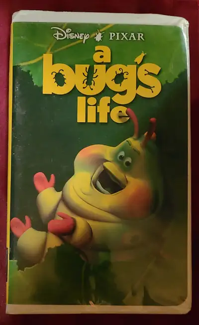 VHS Movie Disney Pixar's A Bug's Life