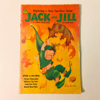 Vintage 1959 Jack and Jill Halloween Magazine October Edition