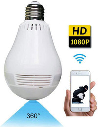 Ampoule Camera WIFI 360° Panoramic Bulb Cam Full HD 1080P