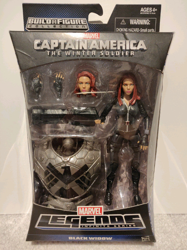 New Marvel Legends MCU Black Widow Captain America Mandroid BAF in Toys & Games in City of Toronto