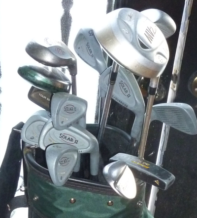 RH FULL Set 14 Clubs in Bag Wilson, Callaway, Solar II, Dunlop, View more
