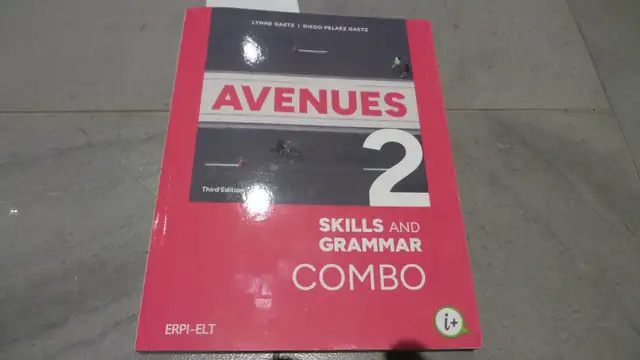 AVENUES 2 - 3rd Edition - Skills and Grammar Combo - Lynne Gaetz