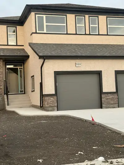Side by side house , brand new , 3 rooms total , one room is used by owner and two available for ren...