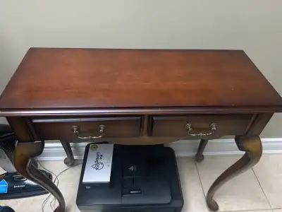 Wooden Side Table with Drawers, View more