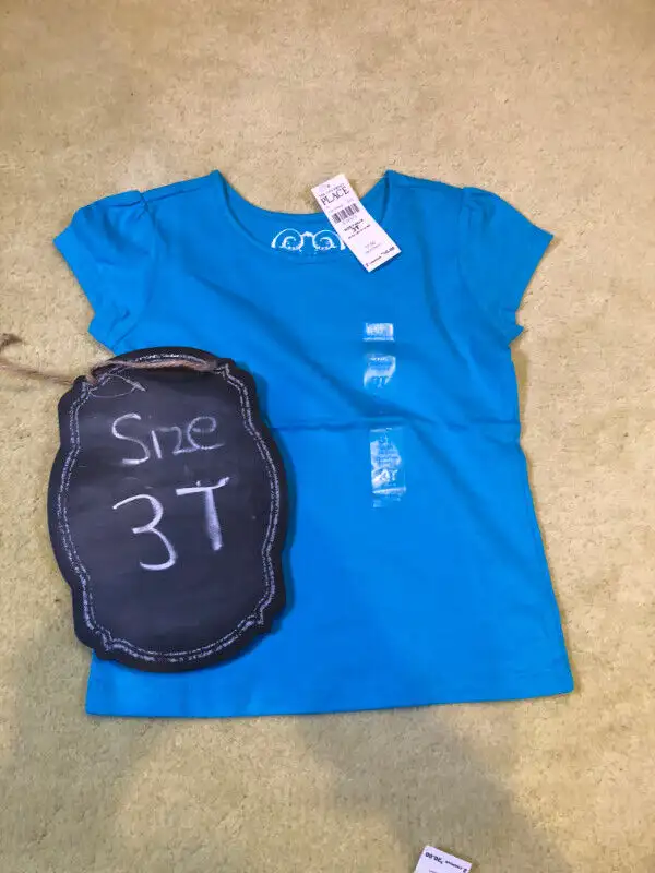 Brand New - Children's Place BLUE Perfect t-shirts - 3T Girls62864744108802122