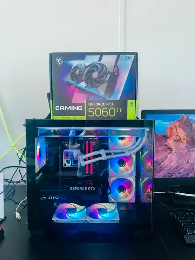 High End Gaming PC, 7800X3D + RTX 5060Ti, 32GB RAM + 1Tb SSD, View more