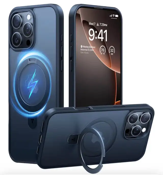 iPhone 16 Pro Max Case with Stand in Cell Phone Accessories in Mississauga / Peel Region - Image 2