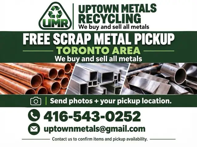 FREE SCRAP REMOVAL 