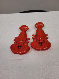 Vintage Ceramic Lobster Salt & Pepper Shakers