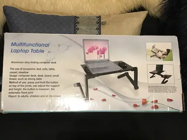 Aluminum Laptop Stand Adjustable with Cooling Fan and Mouse Pad in Laptop Accessories in Markham / York Region - Image 6
