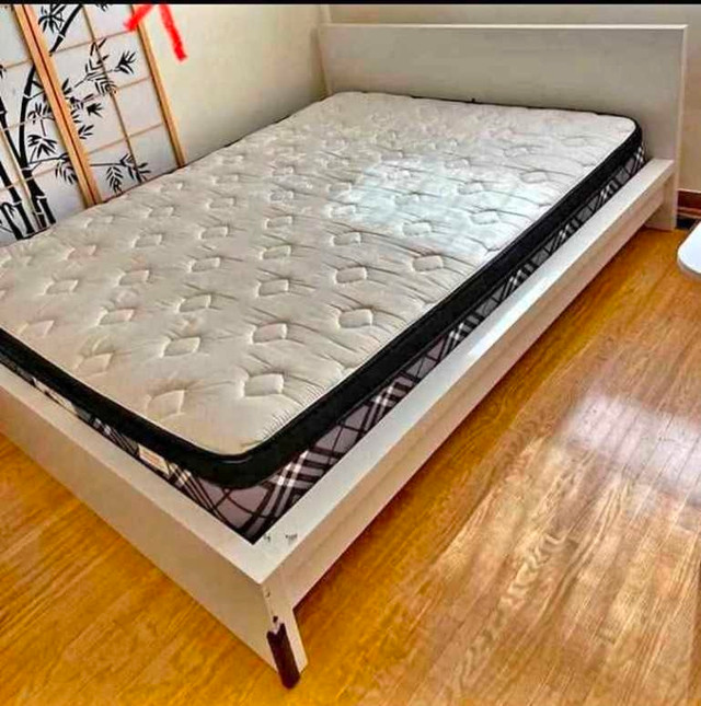 Cheapest bed frame with mattress  in Beds & Mattresses in Mississauga / Peel Region