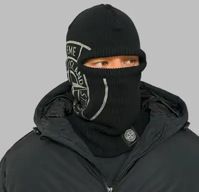 Stone island x Supreme men’s balaclava glow in dark, View more