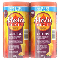 Metamucil Pack of Two, Sugar-Free, 4 in 1 Fibre