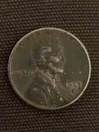 Rare 1943 Lincoln Penny 1943(s)