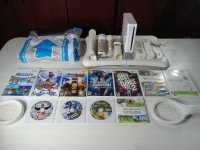 Nintendo Wii Avec 11 Jeux 1 Manettes Et Accessoires Description