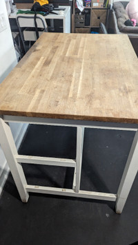 IKEA Stenstorp Kitchen Island & Table $350 OBO