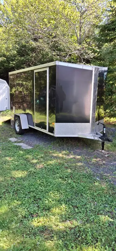 Neo 6x12 trailer, all aluminum body and frame. Excellent shape. 5,900.00 OBO.