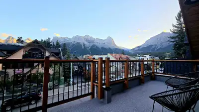 New luxury Canmore 2 bed vacation condo, View more