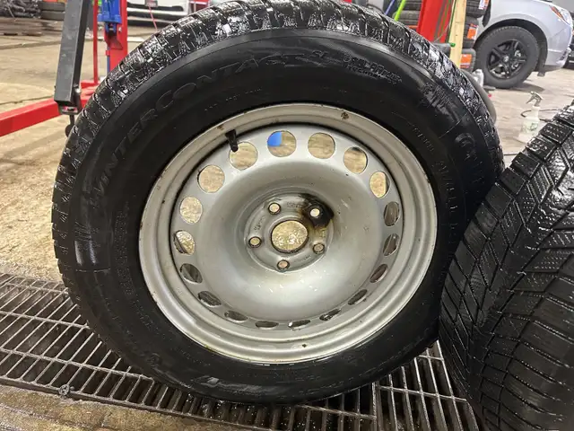 215/65R16 WINTER STEEL RIMS WITH TIRES FOR VOLKSWAGEN TIGUAN in Tires & Rims in City of Toronto - Image 6