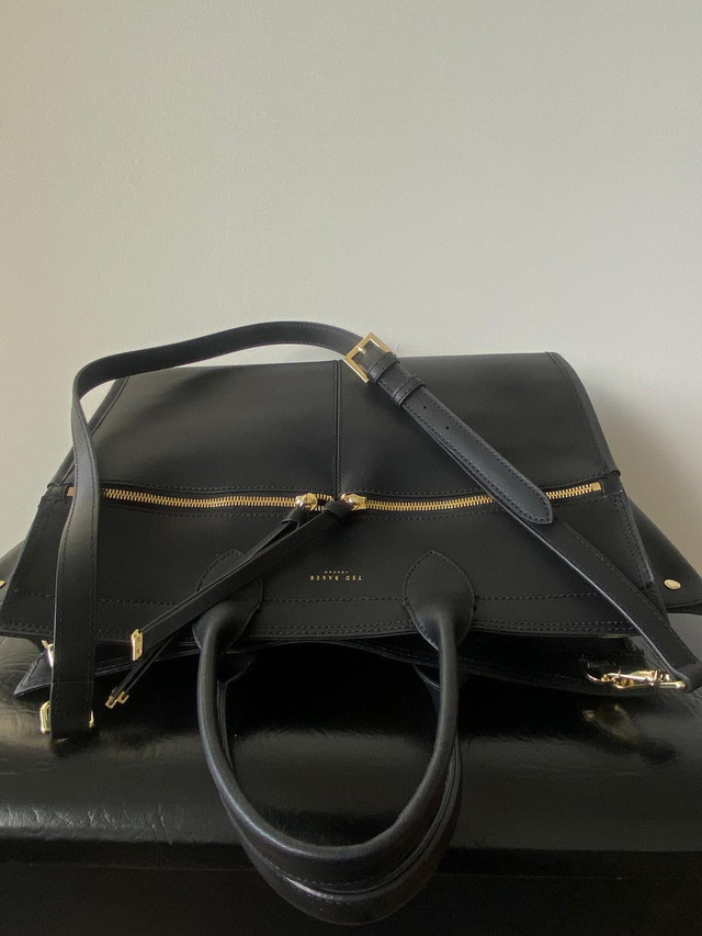 Ted Baker - Black Leather Bag in Women's - Bags & Wallets in City of Toronto - Image 3