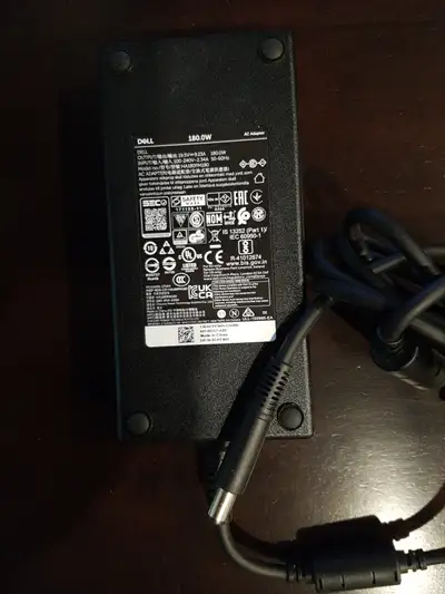 Power adapter - Laptop - 180W - Dell, View more