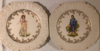 LORD NELSON collector plates BLUE BOY &amp; PINKY