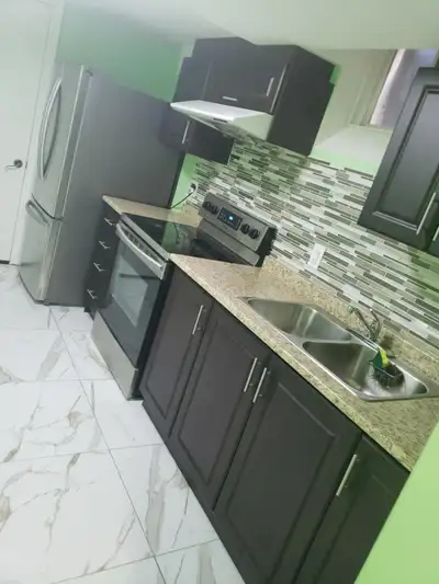 Basement for rent from August 1st Major intersection Chinguacousy and Queen Street. 2 Bedroom, 1 ful...