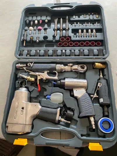 Mastercraft air-powered hammer set #58-8418-4, View more