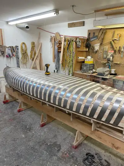 mold for cedar canoe, View more