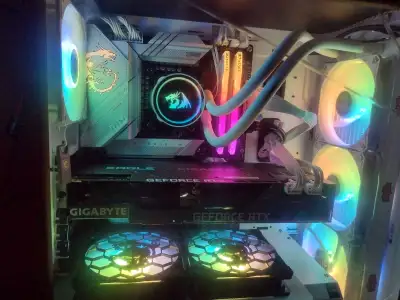 Custom computer MSI Red Dragon PC unique build, View more