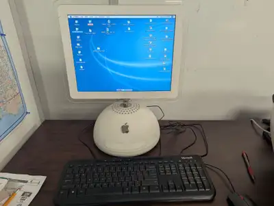 iMac G4 OS X-working unit, no mouse/ keyboard, View more