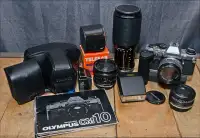 Kit Olympus OM Camera system