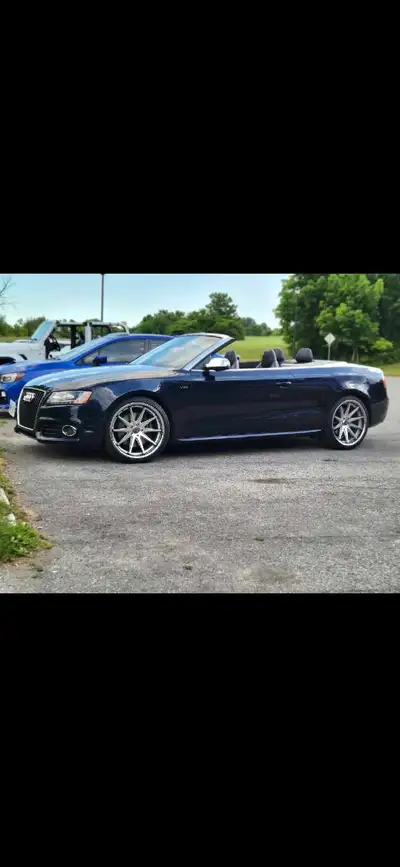 2010 Audi s5 3.0t cabriolet Well maintained clean weekend cruiser. 147000 kms Not interested in trad...