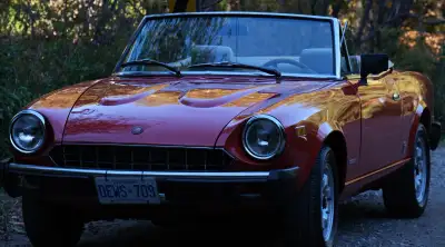 1982 Fiat 124 Spider 2000 – A Pininfarina-Designed Italian Classic Price $16,900 (in collaboration w...