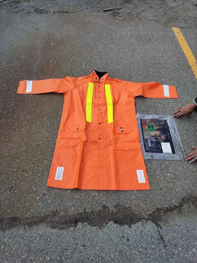 High Visibility Rain Jacket / Large Size /  $20, View more