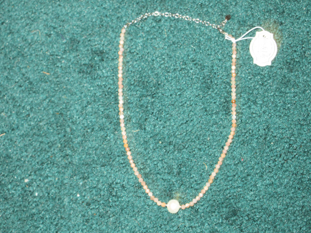 Sterling Silver and Freshwater Pearl Necklace Iris & Lily-London in Jewellery & Watches in Saint John - Image 4