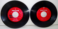 Johnny Hallyday # 336292 & 6009089 Philips London 1970 Cdn 7" 45