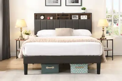Brand new queen storage bed frame 