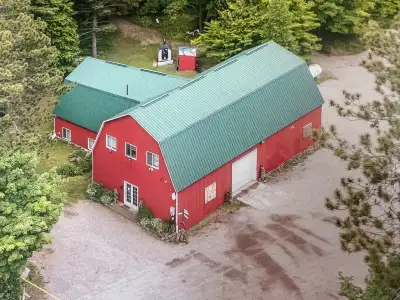 THIS UNIQUE 4500+SQ BUILDING ON 2+ ACRE GATED MIXED USE SHOP, OFFICE SPACE AVAILABLE FOR RENT. TWO L...