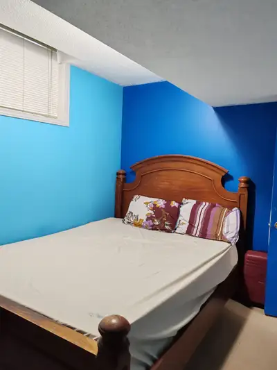 1 Furnished Bedroom Basement available Now