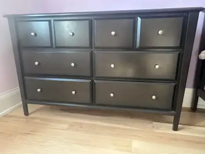 Dark brown dresser, View more