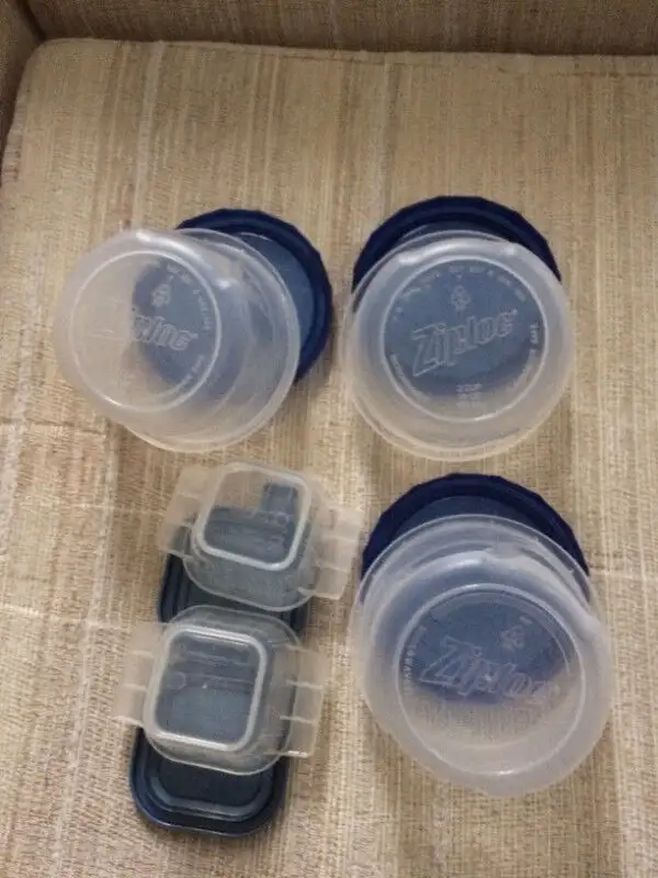 120A 3 Ziploc 2 cup round container  $5.00 in Other in Edmonton - Image 3