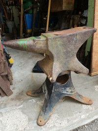Old anvil. 160 lbs